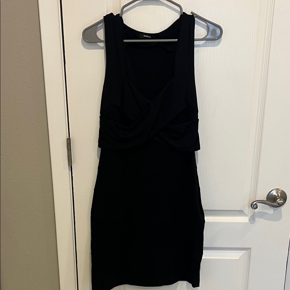 Express Little Black Dress with a Flair